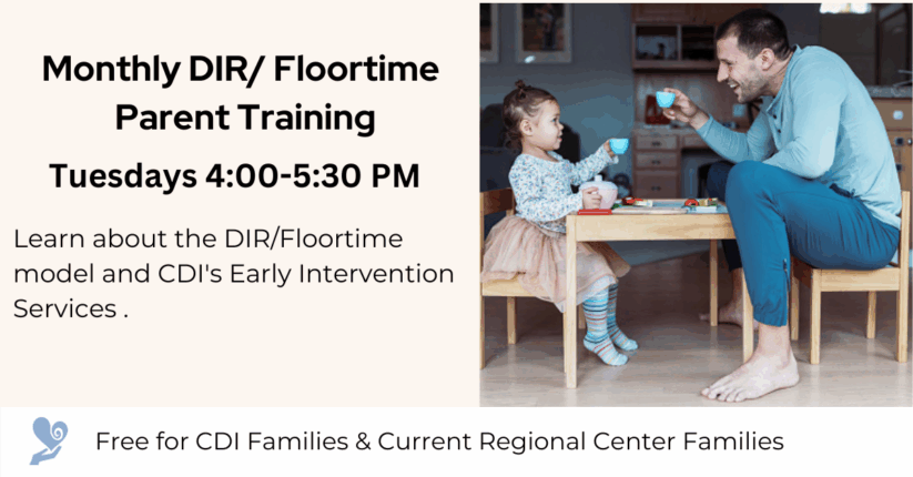 Monthly parent trainings. For more information, call 818-888-4559